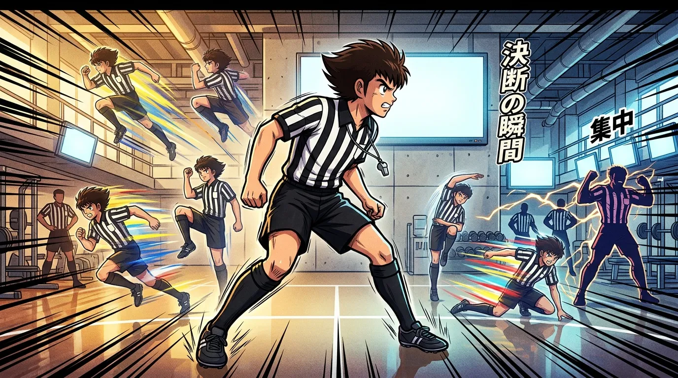 Joueur de volleyball en action avec équipe en arrière-plan